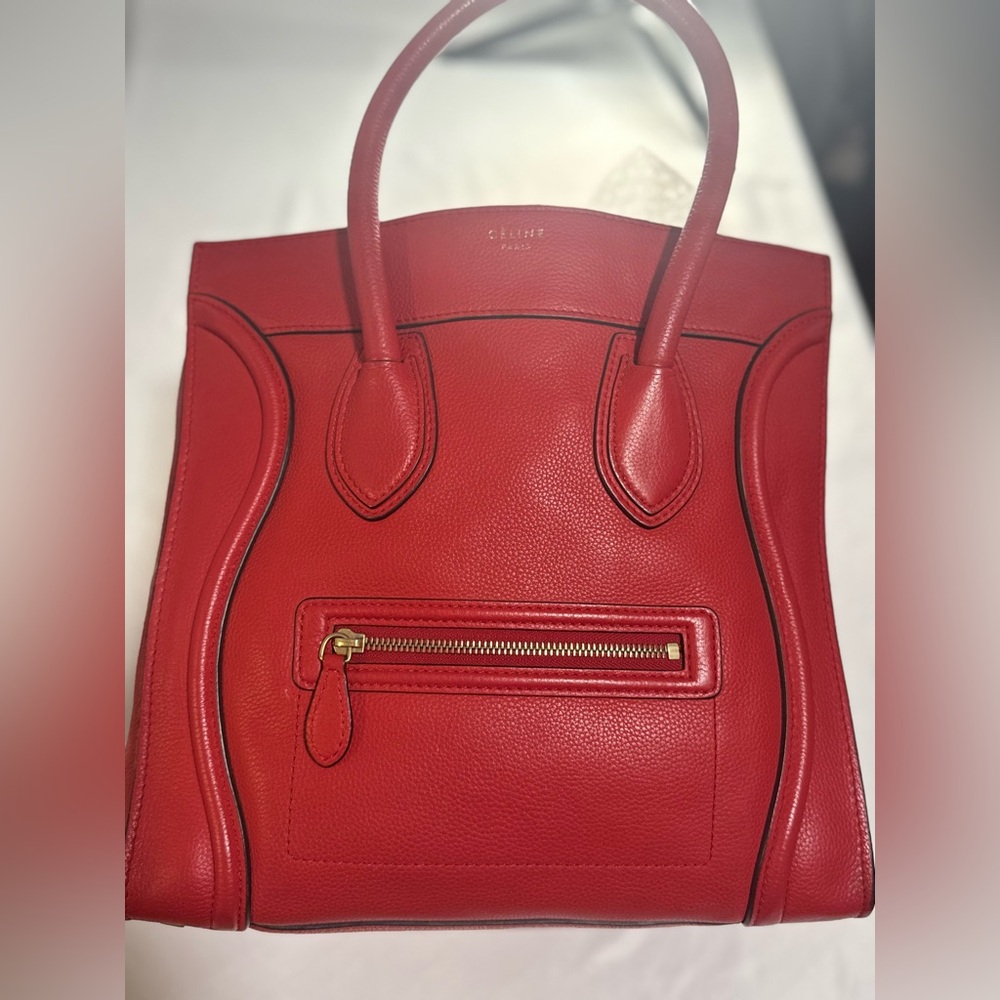 Celine Red Hangbag